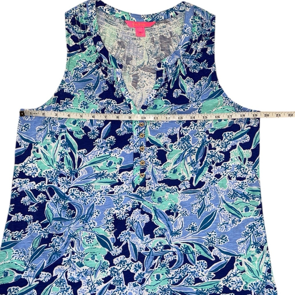 Lilly Pulitzer Essie Koalafications Sleeveless Top Tank, Size Large - Picture 9 of 11